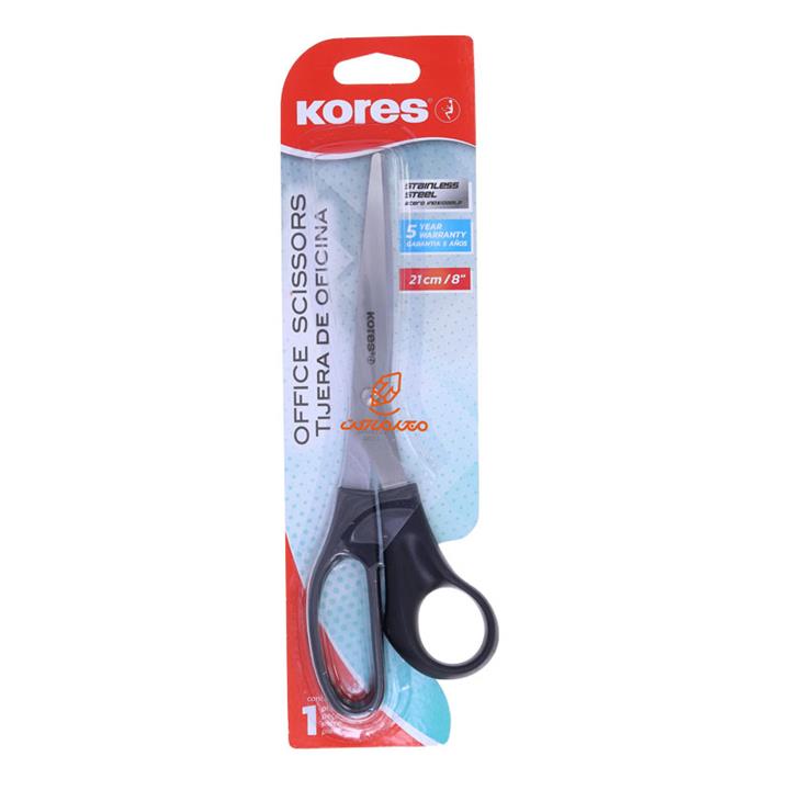 قیچی اداری 21 سانت مشکی مدل 35221 کورس KORES